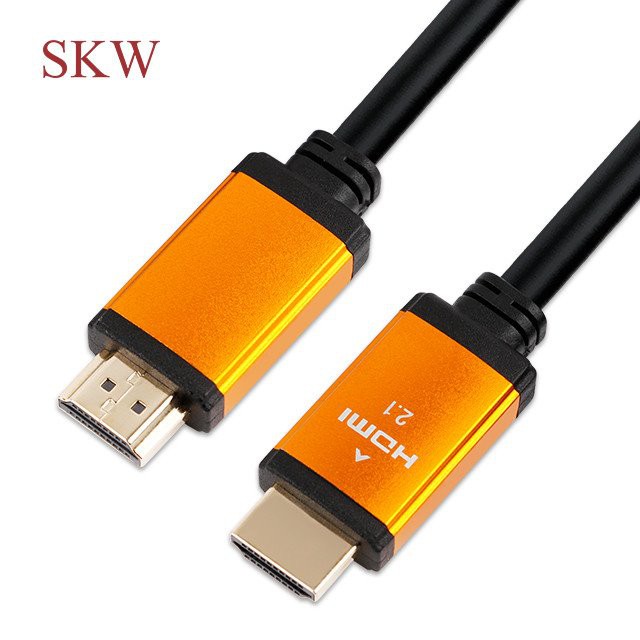 Aliuminio apvalkalo HDMI kabelis