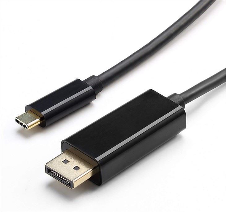 USB C į „Displayport“ laidą 4k, 1200 Hz