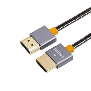 Nerūdijančio plieno HDMI į HDMI 4K kabelis